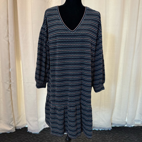 Ann Taylor LOFT Drop-Waist Knit Dress Size XL - Picture 1 of 8